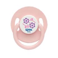 Wee Baby Yuvarlak Uçlu 18+ Ay No 03 Pembe Çiçekli Emzik