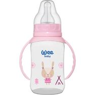 Wee Pembe Renk Baby Klasik Kulplu Pp 150 ml Biberon