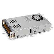 Well Power WP-2415M 24 V 15 A Metal Kasa Adaptör
