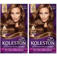 Wella 7/77 Işıltılı Kahve x2 Saç Boyası