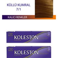 Wella Koleston 7/1 Küllü Kumral 2 Adet Single Tüp Saç Boyası