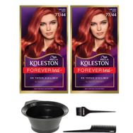 Wella Koleston 77/44 Kor Ateş Kızılı 2 Adet Saç Boyası