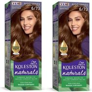 Wella Koleston Naturals 2 Adet 6/73 Ayışığı Kahvesi Saç Boyası
