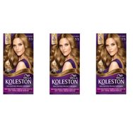 Wella Koleston Perfect No:7.03 Fındık Kabuğu 3'lü Set Saç Boyası