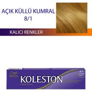Wella Koleston Single Açık Küllü Kumral 8/1 Tüp Saç Boyası