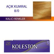Wella Koleston Single Açık Kumral 8/0 Tüp Saç Boyası