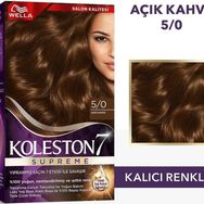 Wella Koleston Supreme 5.0 Açık Kahve Saç Boyası
