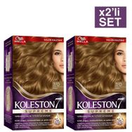 Wella Koleston Supreme 7.0 Kumral 2 Adet Kit Saç Boyası