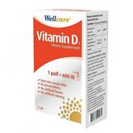 Wellcare Vitamin D3 600 IU İçeren 5 ml Sprey