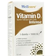 Wellcare Vitamin D3 Intense 12 ml Damla