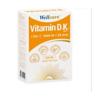Wellcare Vitamin D3K2 1000 IU 30 ml Sprey