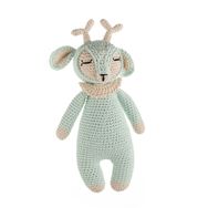 WellGro Cuddly Amigurumi Mint Geyik Oyuncak