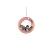 WellGro Cuddly Amigurumis Sevimli Fil Kapı Süsü