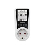 Wellhise Pm003+ Wattmetre 16a 3680w Işıklı Ekran Elektrik Tüketimi Ölçer