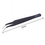 Wellhise ST-15 Antistatik Eğri Uç Tweezers Cımbız