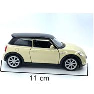 Welly Mini Cooper Bej Oyuncak Araba