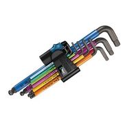 Wera 950-9 SPKL SM N Renkli Topbaş Alyan Set