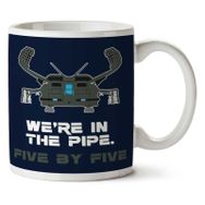 Were in the Pipe Five By Five Aliens Baskılı Kupa