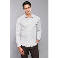 Wessi Desenli Slim Fit Uzun Kollu Gömlek