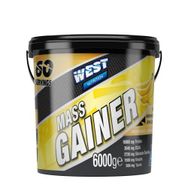 West Nutrition Mass Gainer 6000 gr 60 Servis Muz Aromalı Karbonhidrat Tozu