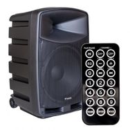 Westa WAP-15505 400 W 15 2 Yollu 2 El Telsiz Mikrofonlu Bluetooth Özellikli Şarjlı Aktif Kabin Hoparlör
