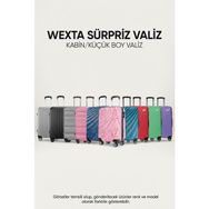 Wexta Valiz - KABİN BOY - Karışık Renk ve Karışık Model
