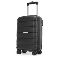 Wexta WX-PP13 Siyah Kabin Boy Carbon Polıpropılen Valiz