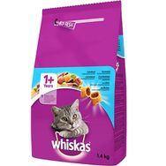 Whiskas 1.4 kg Ton Balıklı ve Sebzeli Yetişkin Kuru Kedi Maması