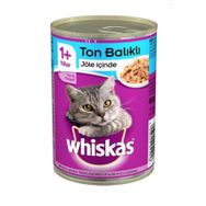 Whiskas 24x400 gr Ton Balıklı Konserve Kedi Maması
