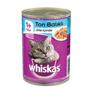 Whiskas 400 gr Ton Balıklı Jöleli Kedi Konserve Maması