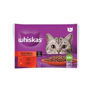 Whiskas 4x85 gr 12 Adet Pouch Et Çeşitleri Paket Kedi Konserve