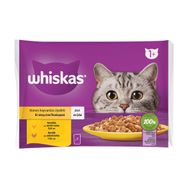 Whiskas 4x85 gr Kümes Hayvanlı Seçim Poşet Yaş Kedi Maması