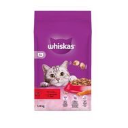 Whiskas Biftekli ve Havuçlu Yetişkin 1.4 kg Kedi Maması