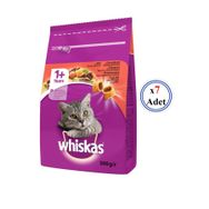 Whiskas BL360157 300 Gr X 7 Adet Biftekli Ve Havuçlu Kuru Kedi Maması