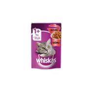 Whiskas Güveç Sığır Etli Pouch 28x85 gr Yetişkin Kedi Yaş Maması