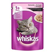 Whiskas Güveç Somonlu Jöleli Yetişkin Kedi Konservesi 85 Gr