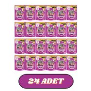 Whiskas Pouch Gravy Soslu Kümes Hayvanlı Yavru Kedi 100 gr x 24 adet Yaş Maması