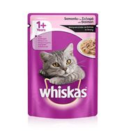 Whiskas Pouch in Gravy Somonlu 6x100 gr Kedi Maması