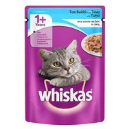 Whiskas Pouch Jöle İçinde Ton Balıklı 85 gr Yetişkin Kedi Konservesi