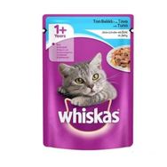 Whiskas Pouch Somon Balıklı 100 gr x 12 adet Yaş Kedi Maması