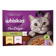 Whiskas Pure Delight Dilimli Seçim Tavuklu ve Somonlu Poşet 340 gr Yaş Mama