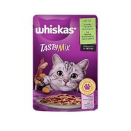 Whiskas Tasty Mix Kuzulu Tavuklu ve Havuçlu Poşet 85 gr Yaş Mama