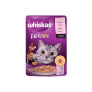 Whiskas Tasty Mix Somonlu ve Havuçlu Poşet 28x85 gr Kedi Yaş Mama