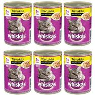 Whiskas Tavuklu 400 gr 6 Adet Kedi Konservesi