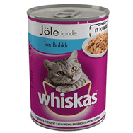Whiskas Ton Balıklı Yetişkin Pouch 400 gr Konserve-Yaş Kedi Maması