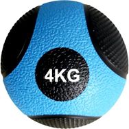 Whiteface 4 kg Mavi Siyah Kauçuk Sağlık Topu