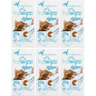 WhiteVeterinay Balıklı 4x15 gr 6 Adet Kedi Ödül Maması