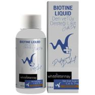 WhiteVeterinay Biotine Liquid Cat&Dog 100 ml Kedi ve Köpekler için Deri ve Tüy Desteği