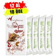 WhiteVeterinay Cat Cream Biftekli 12 Adet 4x15 gr Kedi Ödül Maması