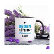 Wildlebend Lacivert Renkli Beden Eğitimi Öğretmeni Kupa Bardak